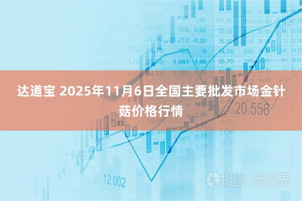 达道宝 2025年11月6日全国主要批发市场金针菇价格行情